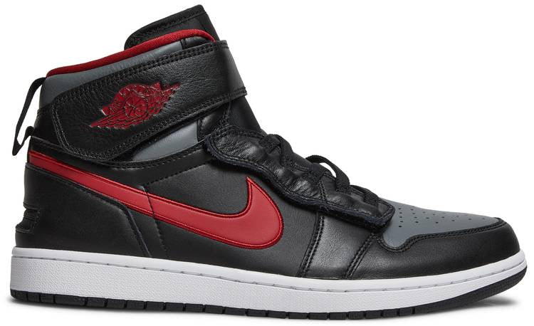 Air Jordan 1 High FlyEase  Smoke Grey Gym Red  CQ3835-006