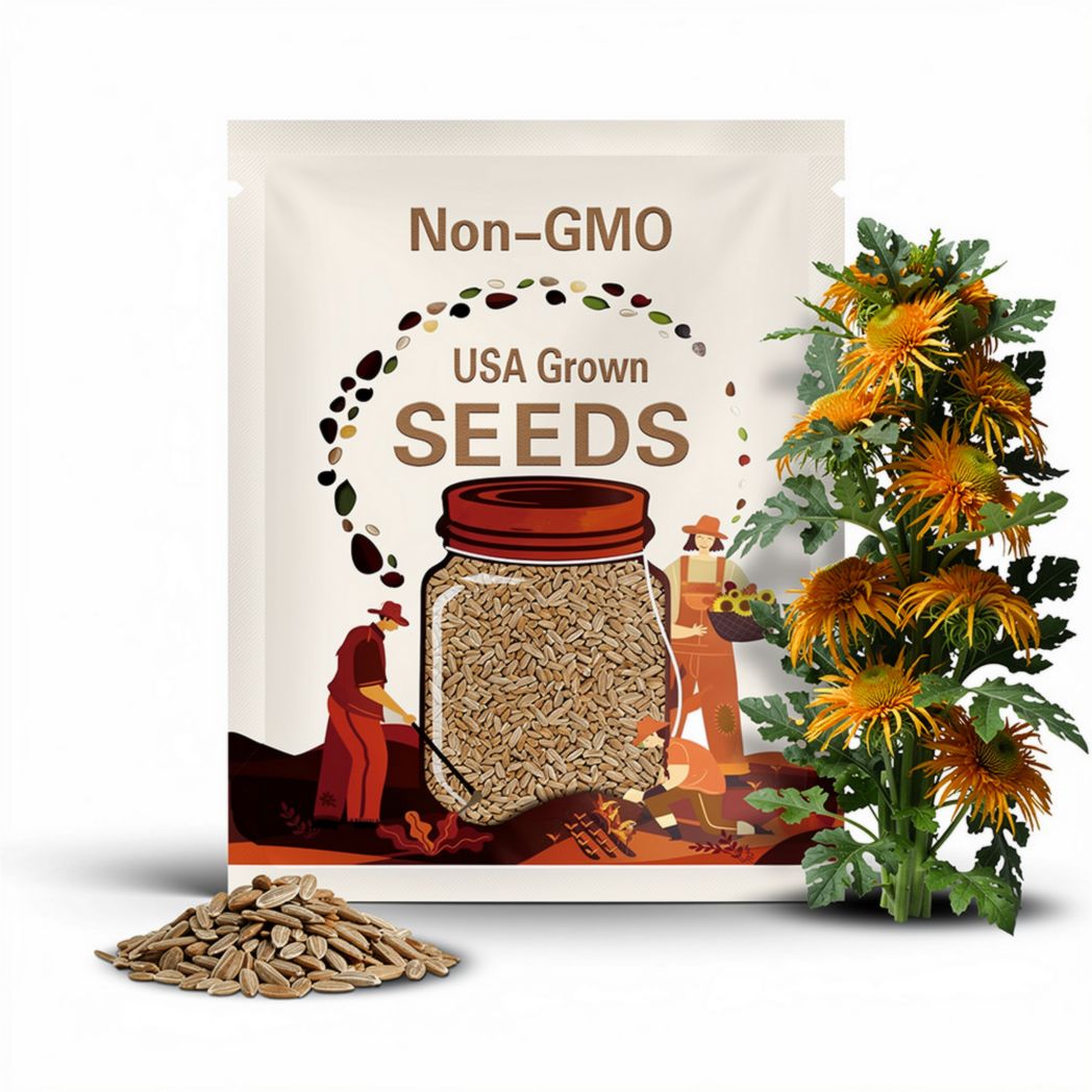 200 Cantaloupe Rudbeckia Seeds, Black Eyed Susan Flower Seeds, Garden Planting, Perennial Non-GMO