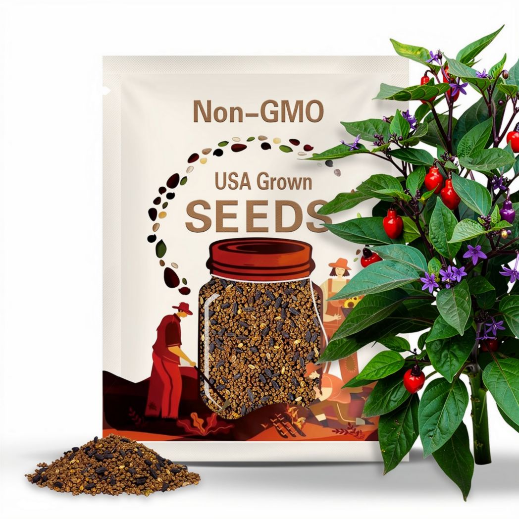 Buena Mulata Pepper Seeds, Hot Peppers, Capsicum Annuum CH3110