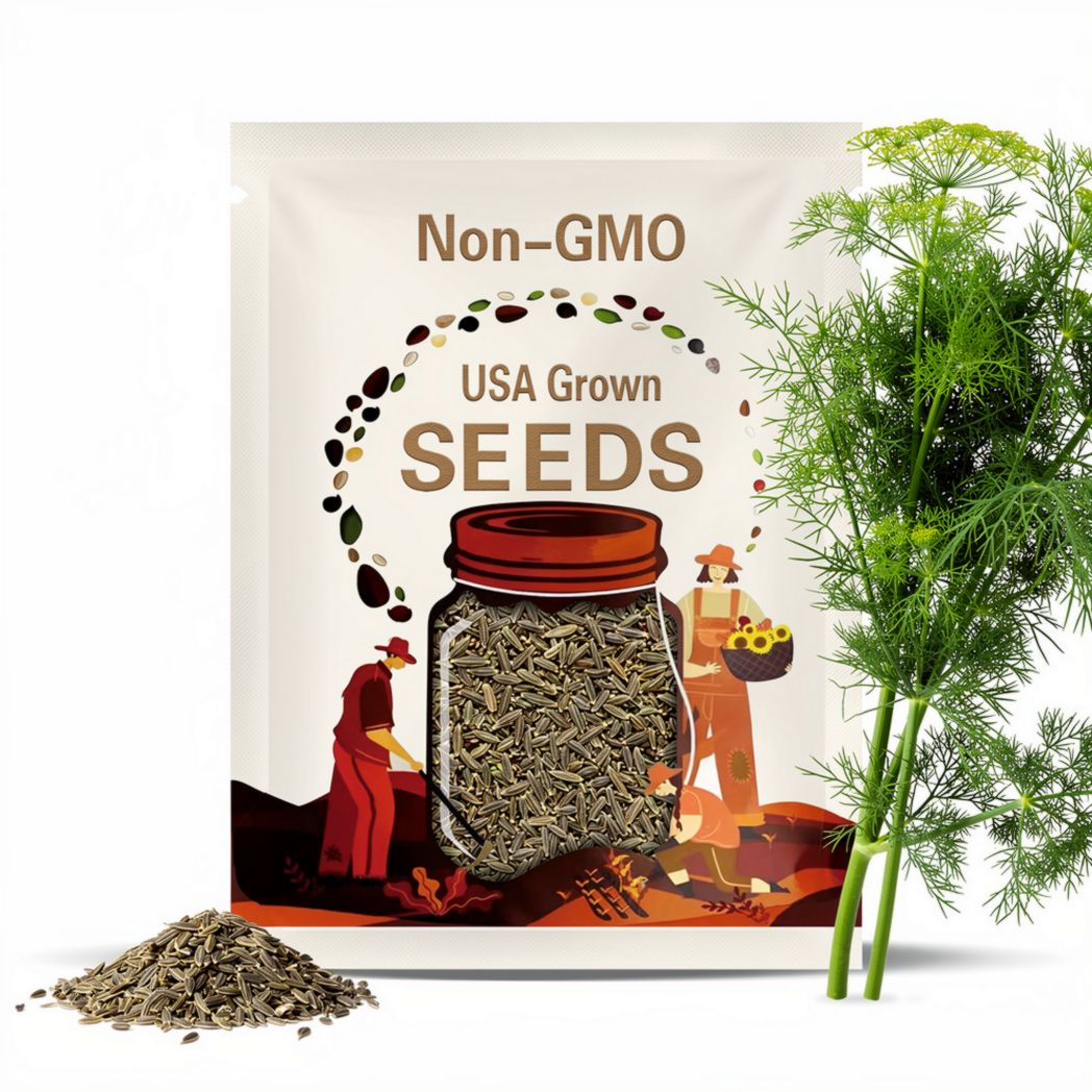 Dill Mammoth Long Island Seeds 500+ Anethum Graveolens Herb Spice USA
