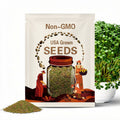 Cress Curled Peppergrass Seeds, Tangy Greens, Microgreen, Salad Use, Non-GMO, Easy to Grow for Planting Indoor & Outdoor Gardening