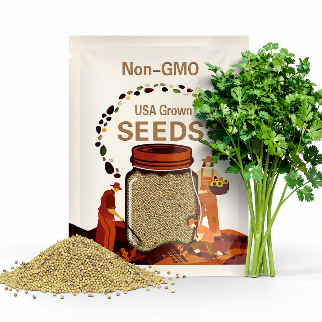 300+ Coriander Cilantro Seeds Heirloom Herb Non-GMO