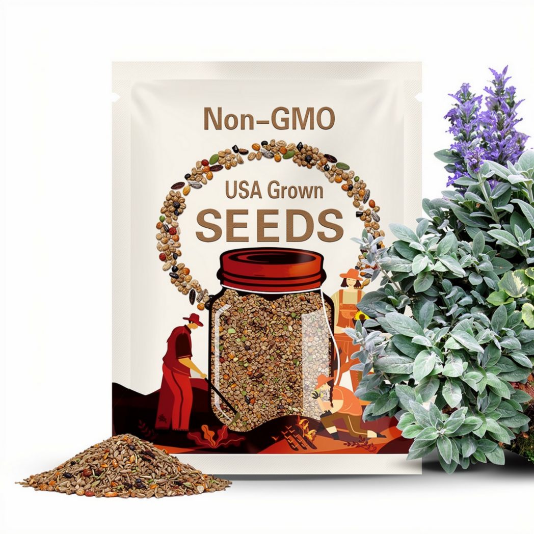 100 Lambs Ear Flower Seeds