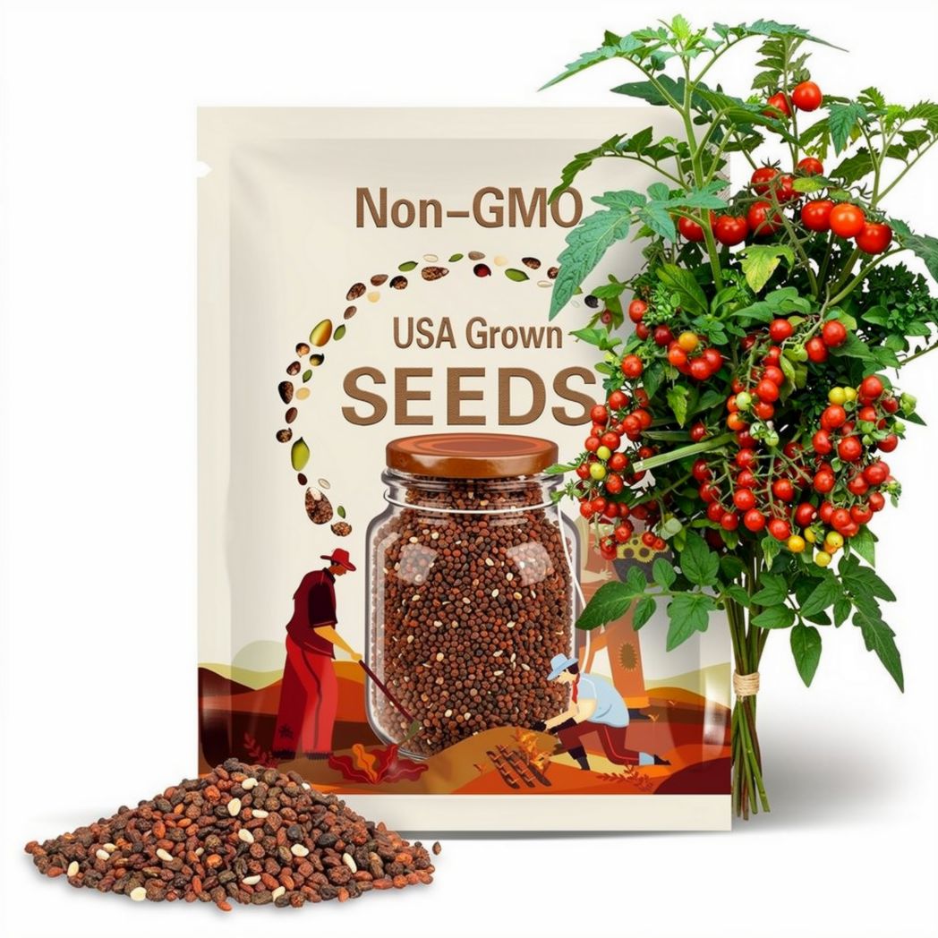 Super Sweet 100 Cherry Tomato Seeds | Solanum lycopersicum | 100+ Seeds | Sweet Mini Tomatoes | US Seller