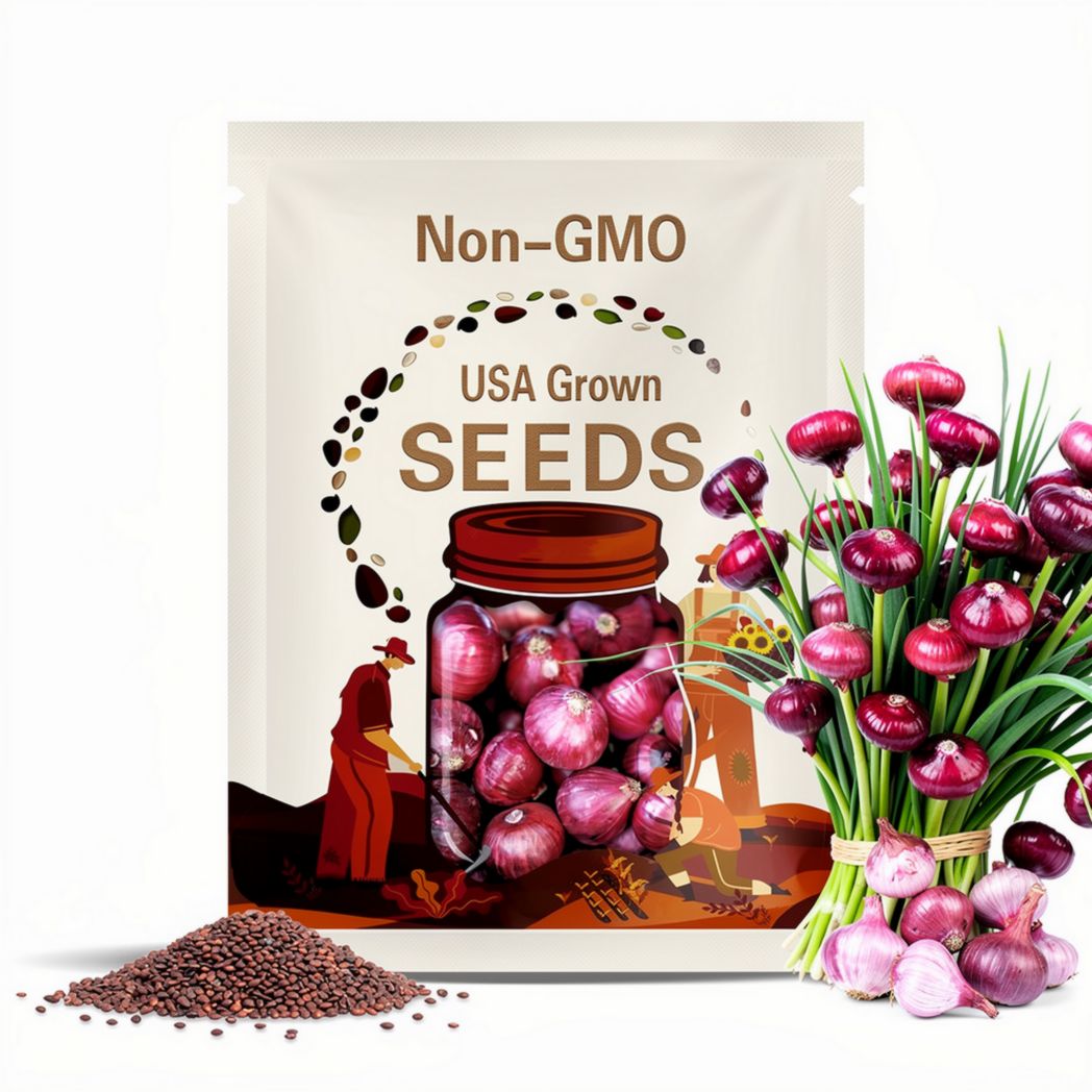 Onion Ruby x 100 Seeds